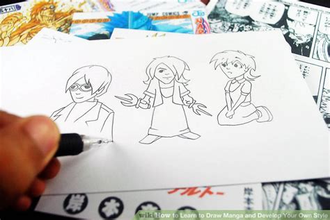 How To Learn To Draw Manga And Develop Your Own Style 5 Steps
