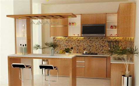 Model Dapur Minimalis Mini Bar Desain Rumah