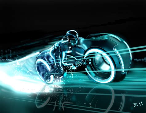 Leave lethal laser trails behind you and entrap your enemies while avoiding a similar fate in a. Tron Legacy: Light Bike ← a science-fiction Speedpaint ...