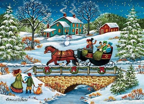 Solve Sleigh Ride Jigsaw Puzzle Online With 450 Pieces