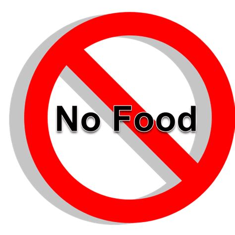 No Food Signs Clipart Best