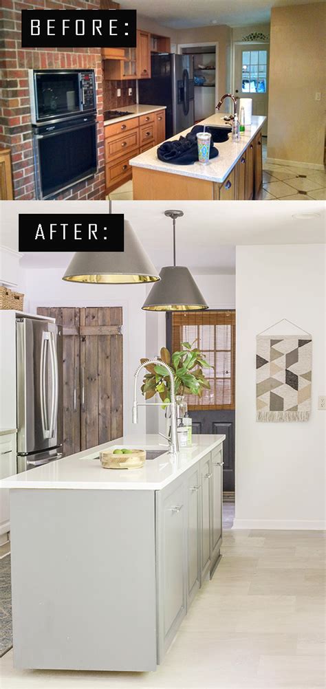 Before And After Farmhouse Kitchen Renovations Amazadesign