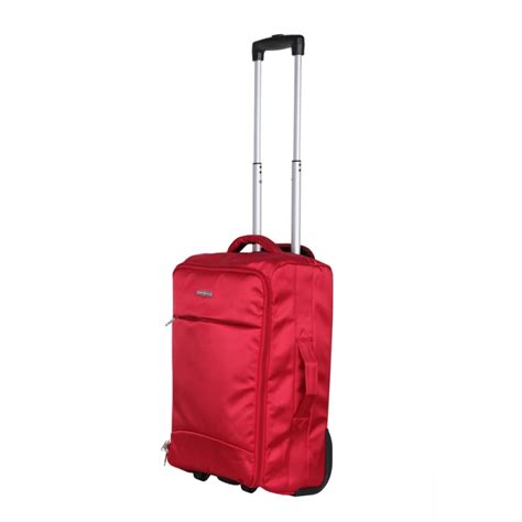 Swiss Case 20 Lightweight Folding Suitcase Red Just £1699 Suitcases