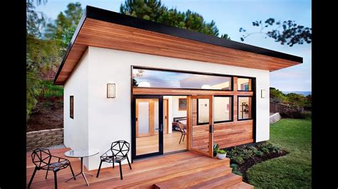 Nearly indestructible prefab is designed to withstand severe weather. Amazing Prefabricated Guest Homes | Gorgeous Small House ...
