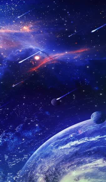 Android Ios Iphone Space Planet Stars Live Wallpaper Desktophut