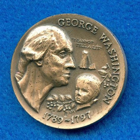 1789 To 1797 George Washington Dollar Coin