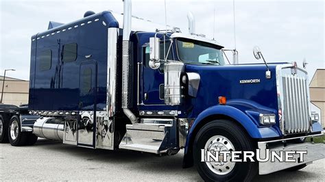Kenworth With Super Sleeper 2023 W900 156 Extended Cab Long Haul Semi