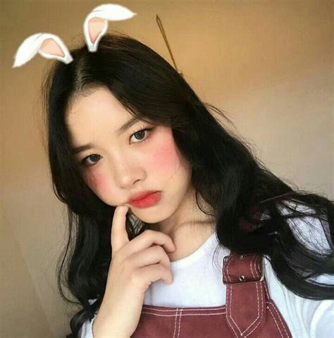 Korean Girl Icons Tumblrulzzang 안느 Ulzzang Girl Asian Makeup