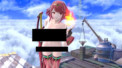 Super Smash Bros Ultimate Pyra Nude Mod Elevates The Free Download Nude Photo Gallery
