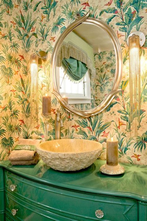 Decorating With Botanical Wallpaper 31 Beautiful Ideas Eclectic