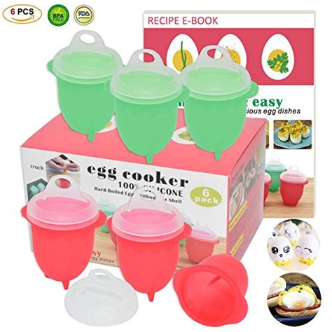 Microwave Egg Cooker Silicone Egg Maker For Hardand Soft Boiled Eggsboil