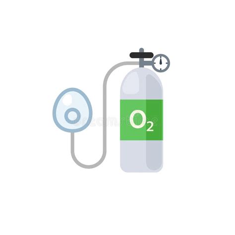 Medical Oxygen Tank Stock Illustrations 1059 Medical Oxygen Tank