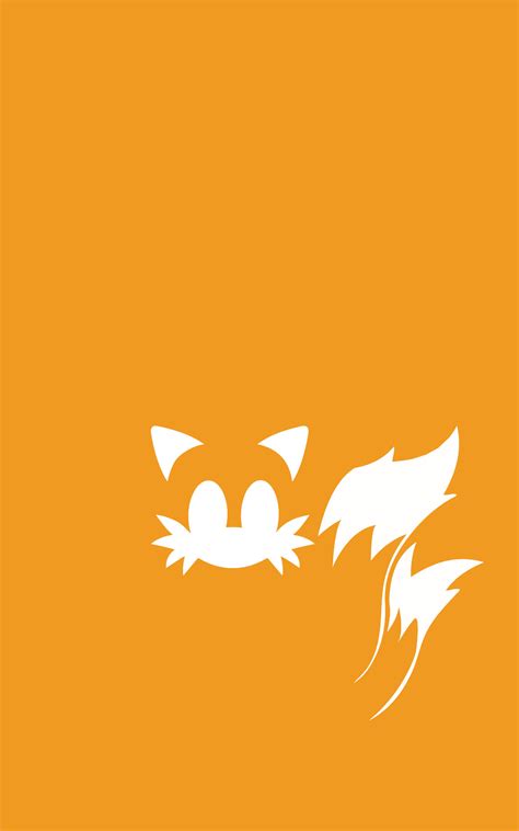 1920x1200 Sonic The Hedgehog Tails Character Minimalism Video Games