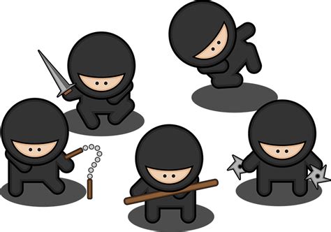 Ninja Cartoon Ninja Villain Png Download 800561 Free Transparent