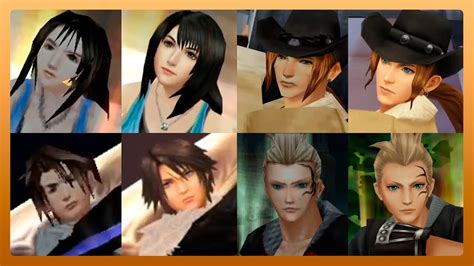 List Of Final Fantasy Viii Characters The Final Fantasy