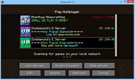 Roleplay server which a huge city spawn. I can't play on Minecraft PC servers - Arqade