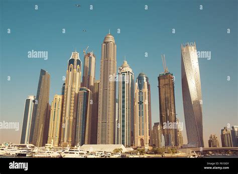 Modern City Dubai Stock Photo Alamy