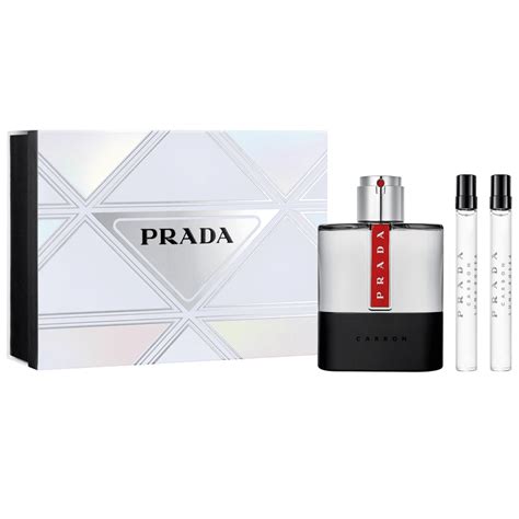 Prada Luna Rossa Carbon Ml Edt Gift Set The Perfume Closet Ltd