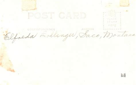 vintage postcard 1900s fort peck dam flood spillway along missouri river montana united states