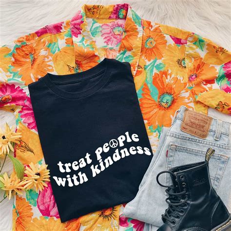 Treat People With Kindness T Shirt Nowstalgia