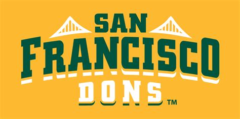 San Francisco Dons Wordmark Logo Ncaa Division I S T Ncaa S T