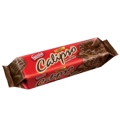 Biscoito Coberto Com Chocolate Calipso Nestlé 130g Supermercado Bom
