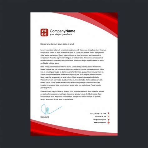 30 best free letterhead design mockup vector and psd templates