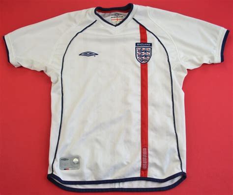 Fly the flag for your country and team and stand out from the crowd when watching the game. 2001-03 ENGLAND SHIRT S. BOYS | FOOTBALL / SOCCER \ International Teams \ EUROPE \ ENGLAND ...
