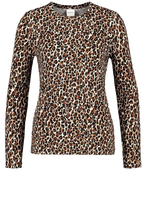 Taifun Leopard Print Jersey Top T Shirts And Tops From Shirt Sleeves Uk