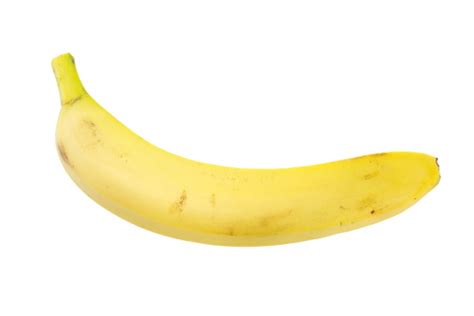 Fresh Yellow Banana Isolated On White Backgruond Stock Photo Download