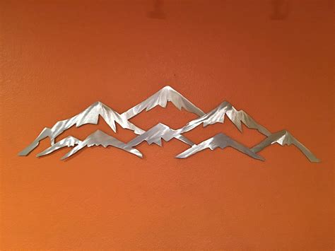 Vail Colorado Mountain Ski Resort Metal Wall Art Skiing Etsy Metal