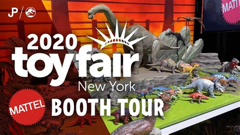 Ny Toy Fair 2020 Mattel Jurassic World New Toy Reveal Booth Tour In