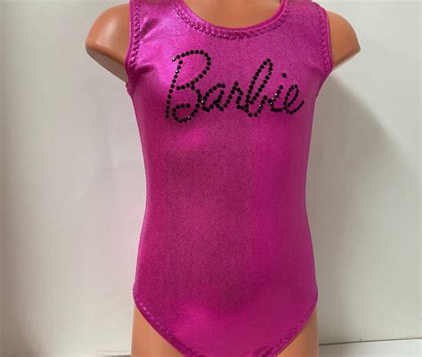 Barbie Themed Leotard Gymnastics Leotard Dance Leotard | Etsy