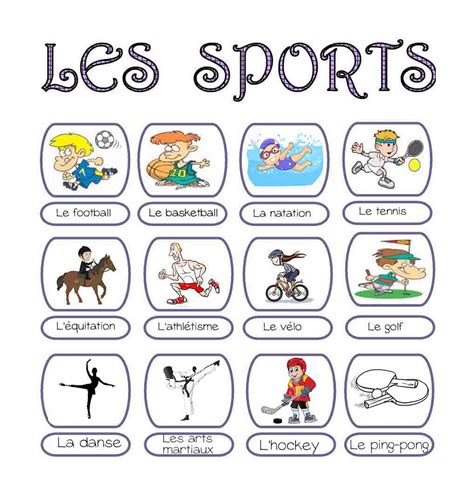 Les Sports Baamboozle Baamboozle The Most Fun Classroom Games