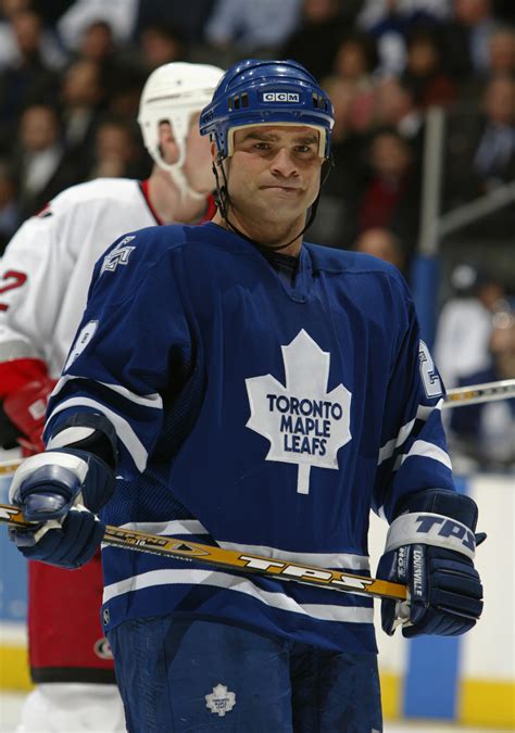 This site is just a fan page its not connected to the nhl or maple leafs im a fan of them no copyright intended all photos belong to there respected owners. Toronto Maple Leafs: A Tribute to Tie Domi and his Heart