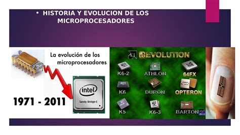 Calaméo Historia Y Evolucion De Los Microprocesadores