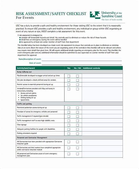 Physical Security Audit Template