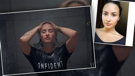 Baring It All Demi Lovato Poses Nude For Vanity Fair Photos Video With No Makeup No