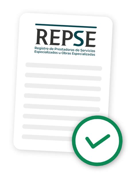 REPSE Registro De Prestadoras De Servicios Especializados