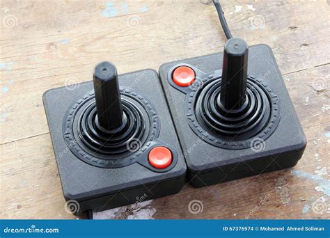 Vintage Joystick Stock Photo Image Of Rustic Hardware 67376974