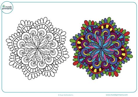 Dibujos De Mandalas Para Colorear Para Niños