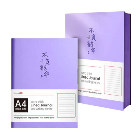 A4 Size Notebook 400 Pages Lined Paper Notebookpost
