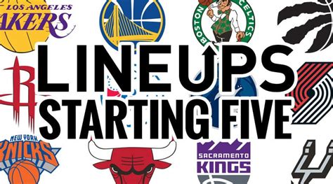 Unfortunately, the nba does not require that starting lineups be submitted before tipoff, which is why we are sometimes limited to waiting until a. NBA Projected Starting Lineups, Matchups, Injury News - 1 ...