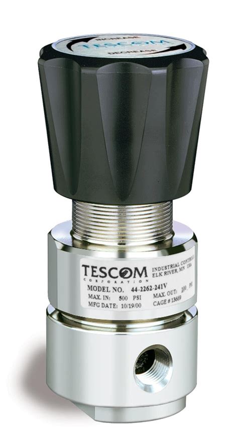 Tescom 44 2200 Series Pressure Reducing Regulator Smp Ltd Uk