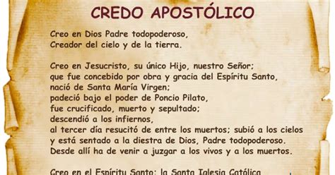 Catequesis Credo De Los Apóstoles