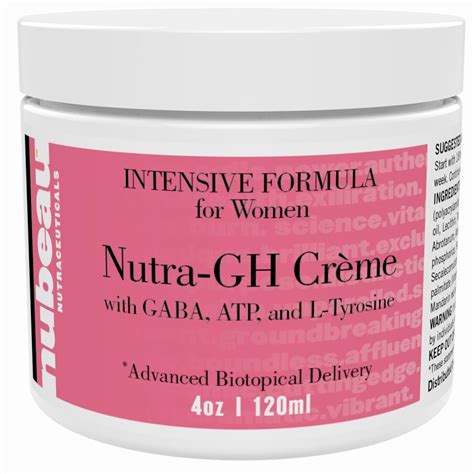 nutra gh women anti aging supplement cream 2 month supply dhea paraben free products