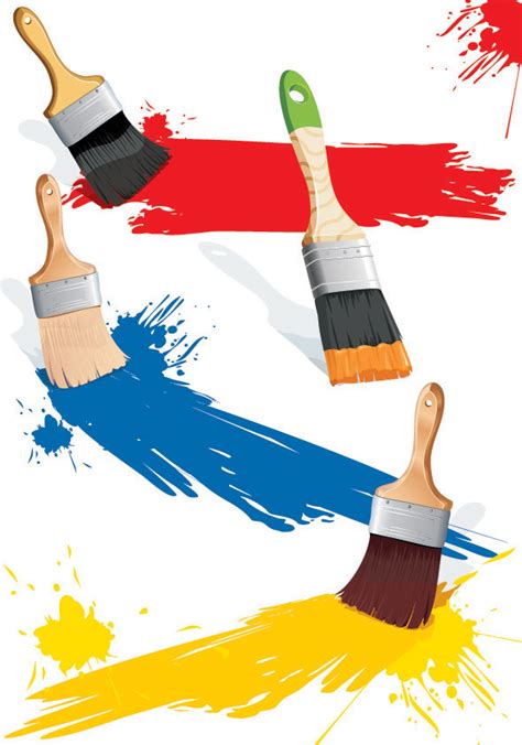 It includes single rolled strokes, many put together, and also some that you can paint your own paint roller strokes with. Paint theme vector Free Vector / 4Vector
