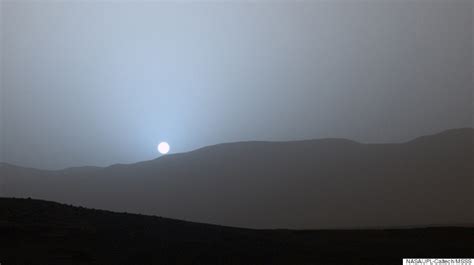 This Is What A Sunset On Mars Looks Like