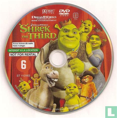 Shrek 3 Dvd Cover