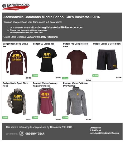 Jacksonville Commons Middle School Home